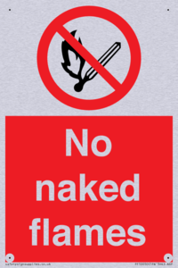 No naked flames